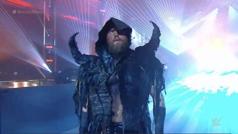 Aleister Black with incredible gear