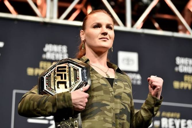 Valentina Shevchenko out of title fight against Joanna Calderwood at UFC 251