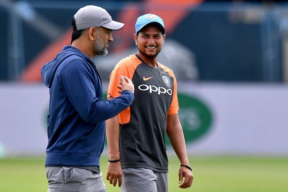Hindi Cricket News - कुलदीप यादव ने महेंद्र सिंह धोनी के गुस्से को लेकर दिया बड़ा बयान, कहा 2017 में बात नहीं सुनने पर डांट पड़ी थी