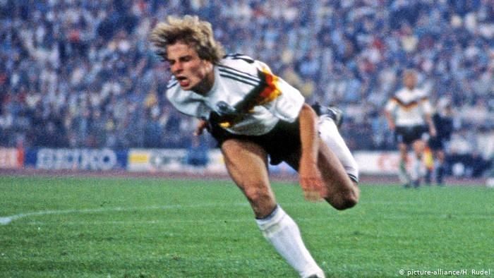 Jurgen Klinsmann was a superstar player back in the day 