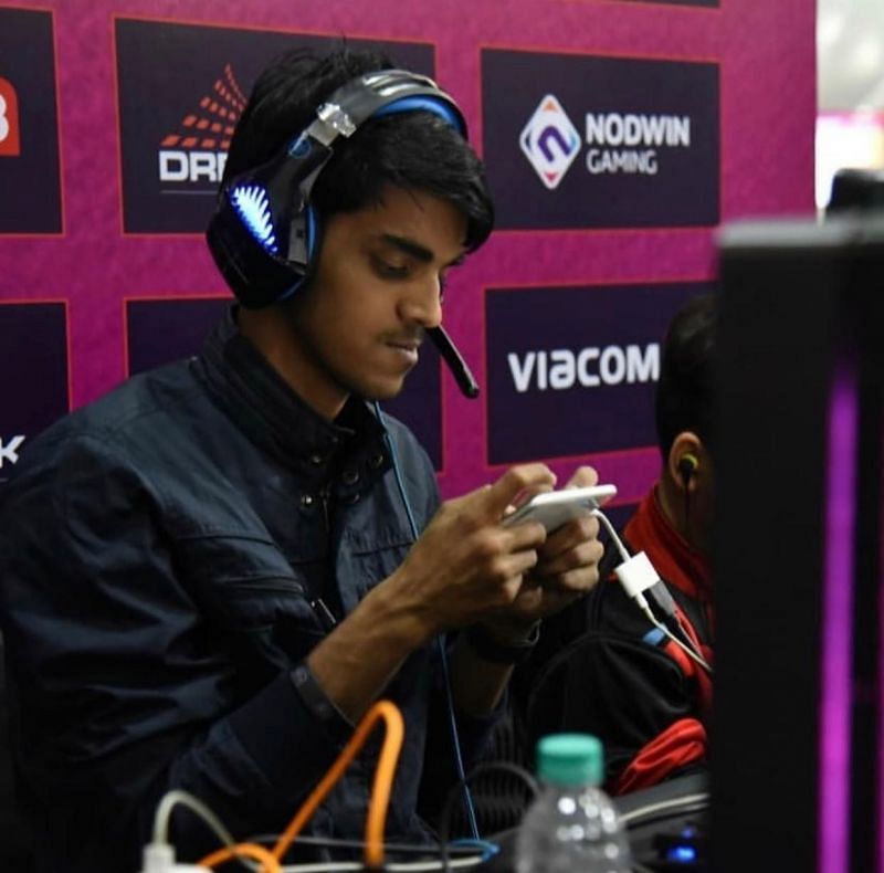 Me during last year&#039;s DreamHack India tournament