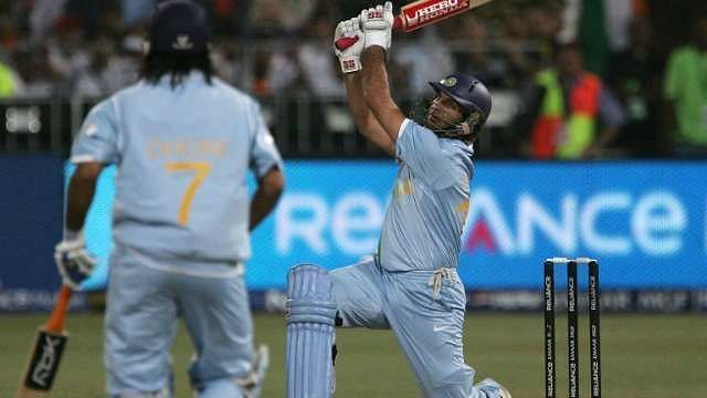 A sight to behold: Yuvraj Singh&#039;s six sixes in the 2007 T20 WC. 