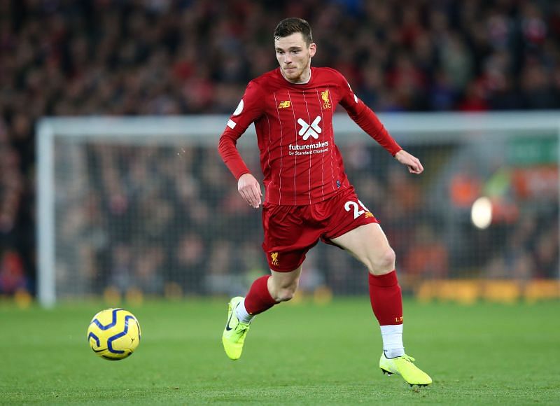 Andy Robertson is hailed as the best left-back in world football currently