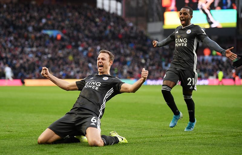 Jonny Evans has been a rock in Leicester&#039;s defence