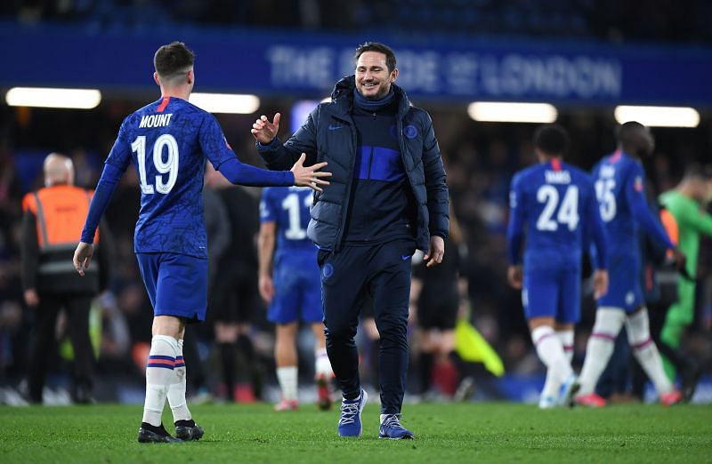 Frank Lampard&#039;s Chelsea would be happy with their current 4th place should the season end now