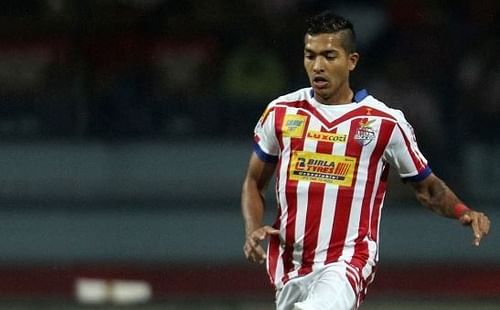 Keegan Pereira during his ISL days with Atletico de Kolkata