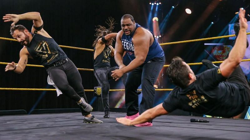 Keith Lee decided to get involved during this week&#039;s NXT