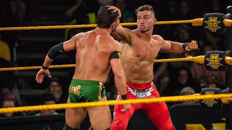 Theory is looking to make an early statement in NXT