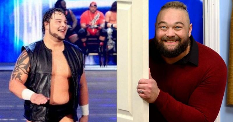 Bray Wyatt as Husky Harris in 2010 (L); Wyatt now (R)