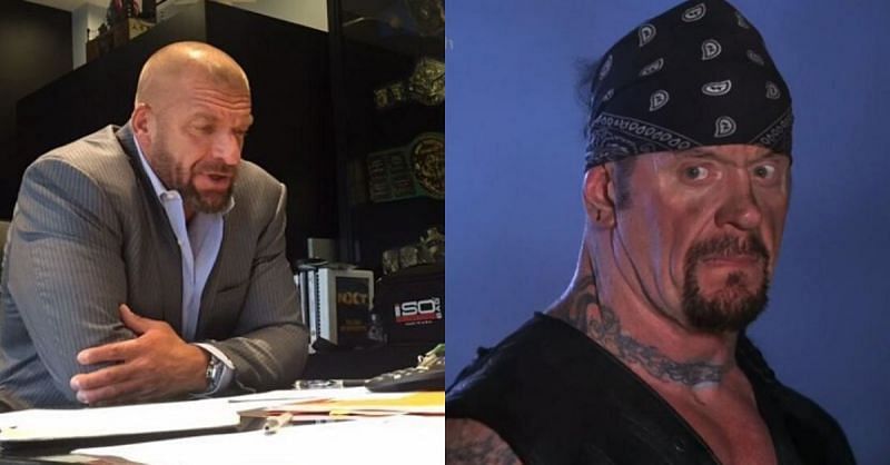 Triple H and Undertaker.