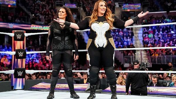 Tamina and Nia Jax were a part of the fatal 4-way tag team match at WrestleMania 35