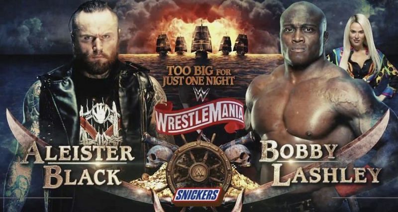 Lashley faces Aleister Black in singles action