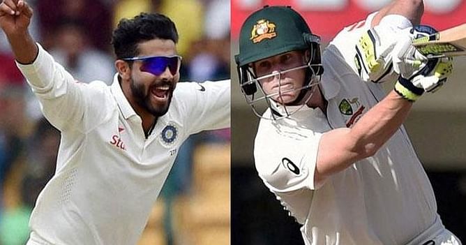 Hindi Cricket News - स्टीव स्मिथ ने रविन्द्र जडेजा की गेंदबाजी को लेकर दी प्रतिक्रिया