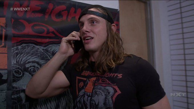 Matt Riddle is certainly missing Pete Dunne of late