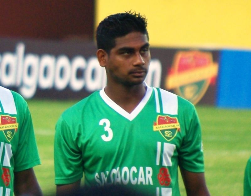 Augustin Fernandes during his time at Salgaocar