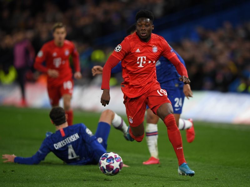 The young upcoming Canadian from Bayern Munich - Alphonso Davies