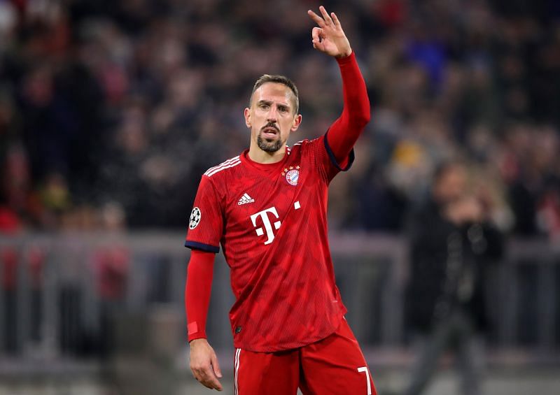Frank Ribery enjoyed a highly successful spell with Bayern Munich