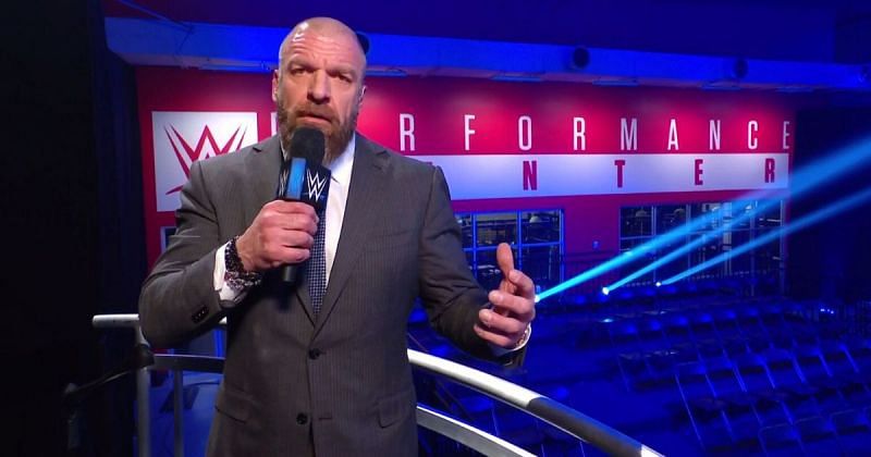 Triple H at the Performance Center.