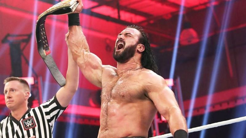 Drew McIntyre won the WWE Championship at WrestleMania 36