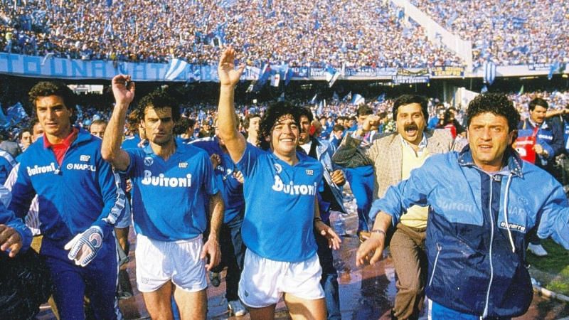 The first Italian league for Napoli was won in 1987