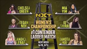 Ranking the chances of each Superstar in the NXT Women's Championship #1 contender's ladder match