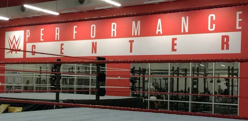 WWE have had to stage shows at their Performance Center