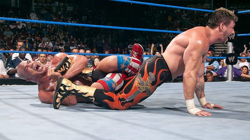 Kurt Angle and Eddie Guerrero