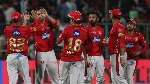 Kings XI Punjab gave away 245 runs playing against Kolkata Knight Riders in 2018