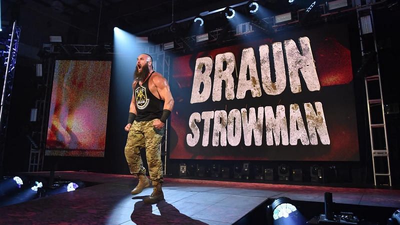 Braun Strowman at WrestleMania 36