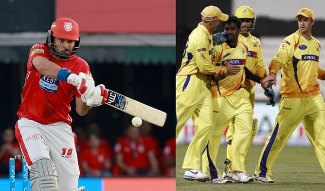 IPL Special: चेन्नई सुपर किंग्स और किंग्स XI पंजाब के बीच हुआ पहला टाई मैच, युवराज सिंह ने सुपर ओवर में दिलाई थी टीम को जीत