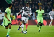 Paul Pogba in the Juventus shirt Leroy Sane