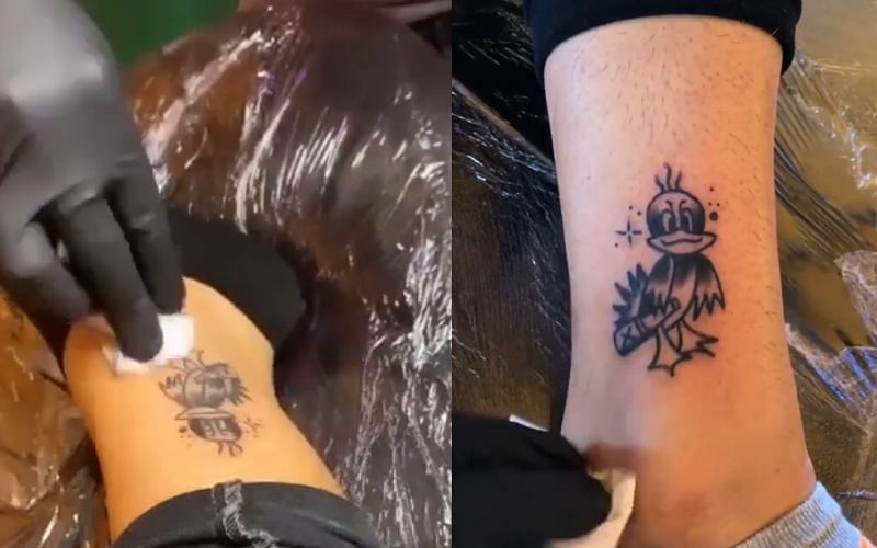 Toni&#039;s (left) and Deonna&#039;s (right) tattoos