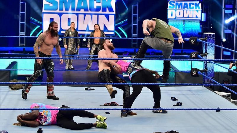 This week&#039;s SmackDown started chaotically