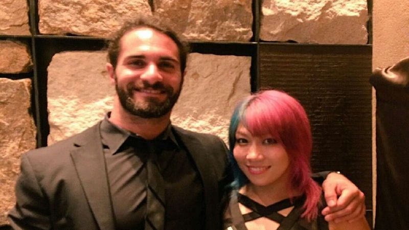 Seth Rollins and Asuka