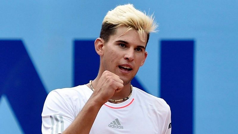 A very blonde Dominic Thiem back in 2015