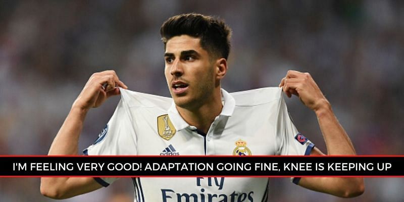 Asensio has revealed an encouraging update on his recovery from injury. (Picture source: Sportskeeda)