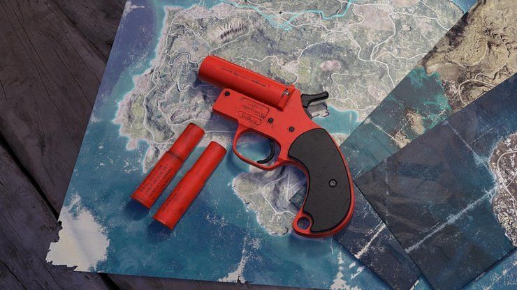 Flare gun in PUBG Mobile