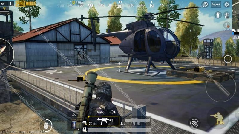 Helicopter in PUBG Mobile