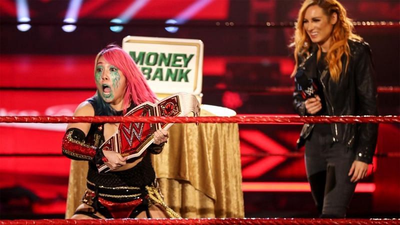 Asuka is the RAW Women&#039;s Champion