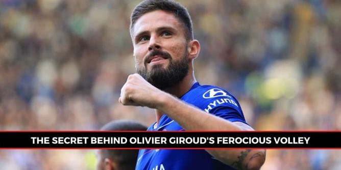 EPL star Olivier Giroud reveals how to score the perfect volley