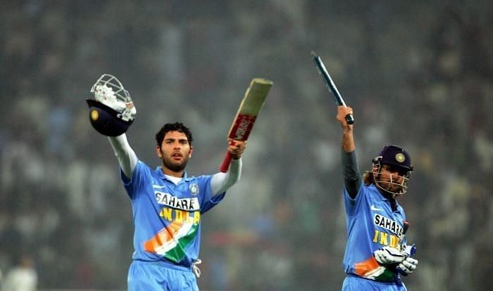 The iconic Yuvraj-Dhoni duo