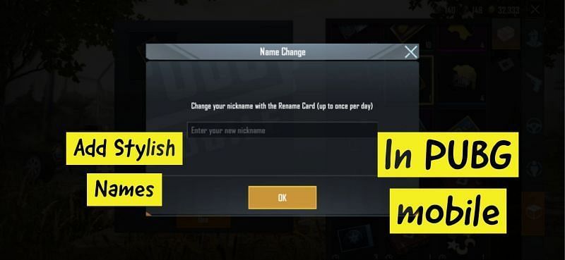 Get Stylish Names For PUBG Mobile Season 13