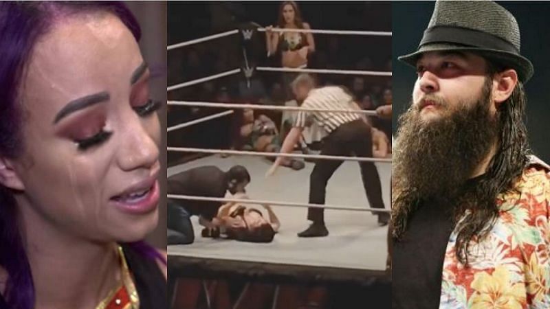 Banks apologized to Paige, while Bray checked on her moments after the incident