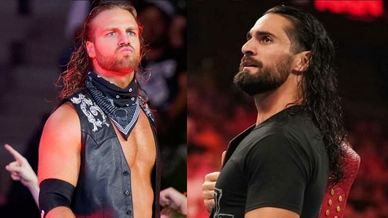 Adam &#039;Hangman&#039; Page and Seth Rollins
