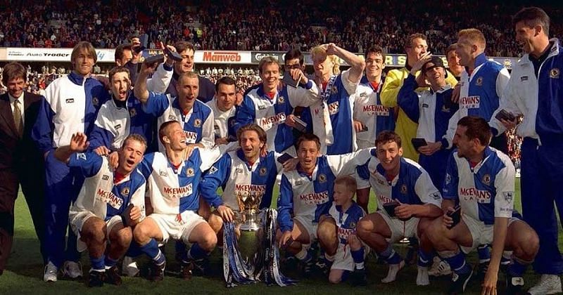 Blackburn clinched the Premier League trophy on the final day of a thrilling season