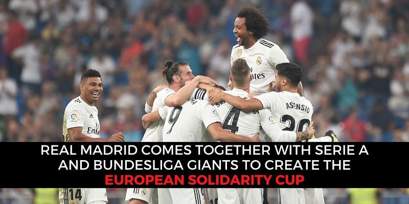 Real Madrid joins hand with European rivals to fight the coronavirus