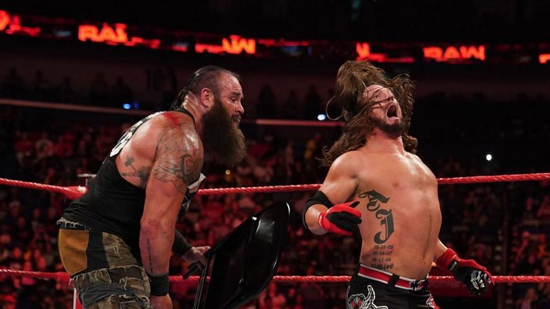 Styles and Strowman last feuded on RAW