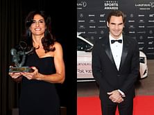 Roger Federer's childhood crush Gabriela Sabatini says it is a pleasure to see him play