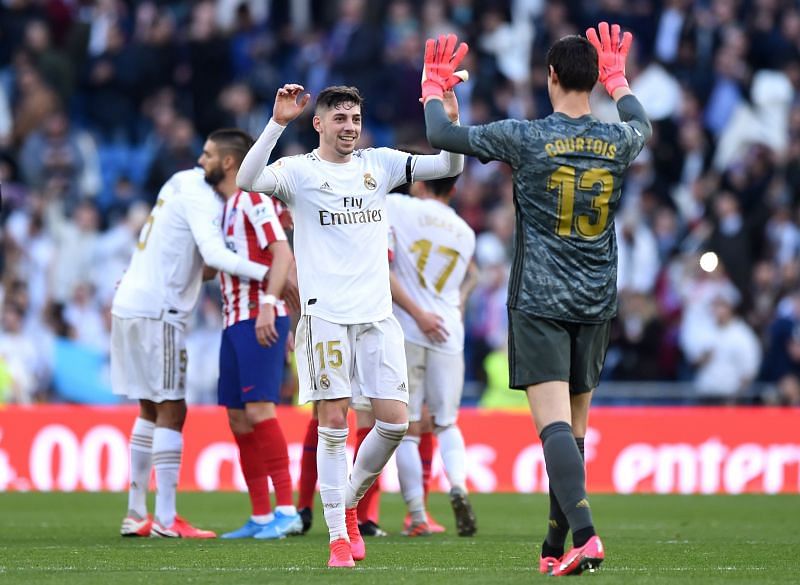 Courtois&#039; presence at the back has helped a title-chasing Real Madrid stay on track this season