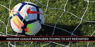 Premier League managers speak out as teams return for group training